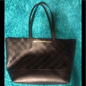 Black outside / Red inside Steve Madden Purse